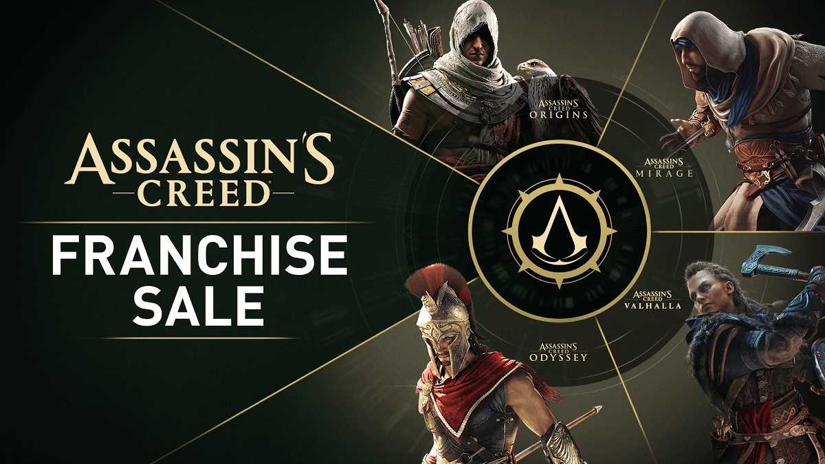 Від такого не відмовляються: в EGS стартував розпродаж ігор серії Assassin's Creed зі знижками до 85%