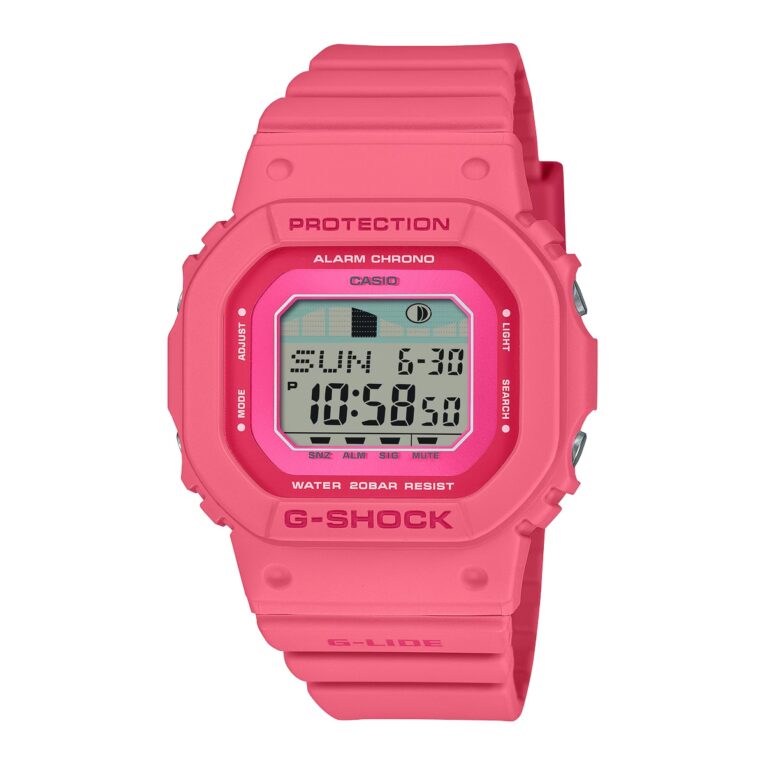 Pink women's G-Shock watch GLXS5610-4