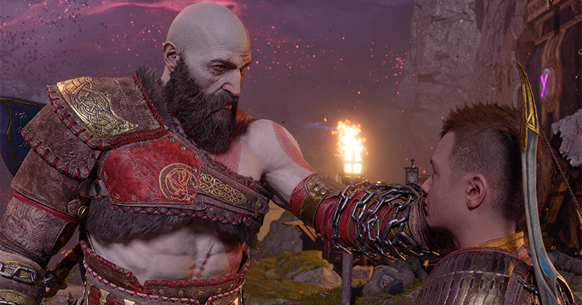 Pirate squirrel, depressed Freya, picturesque landscapes and various enemies: 10 new God of War Ragnarok screenshots