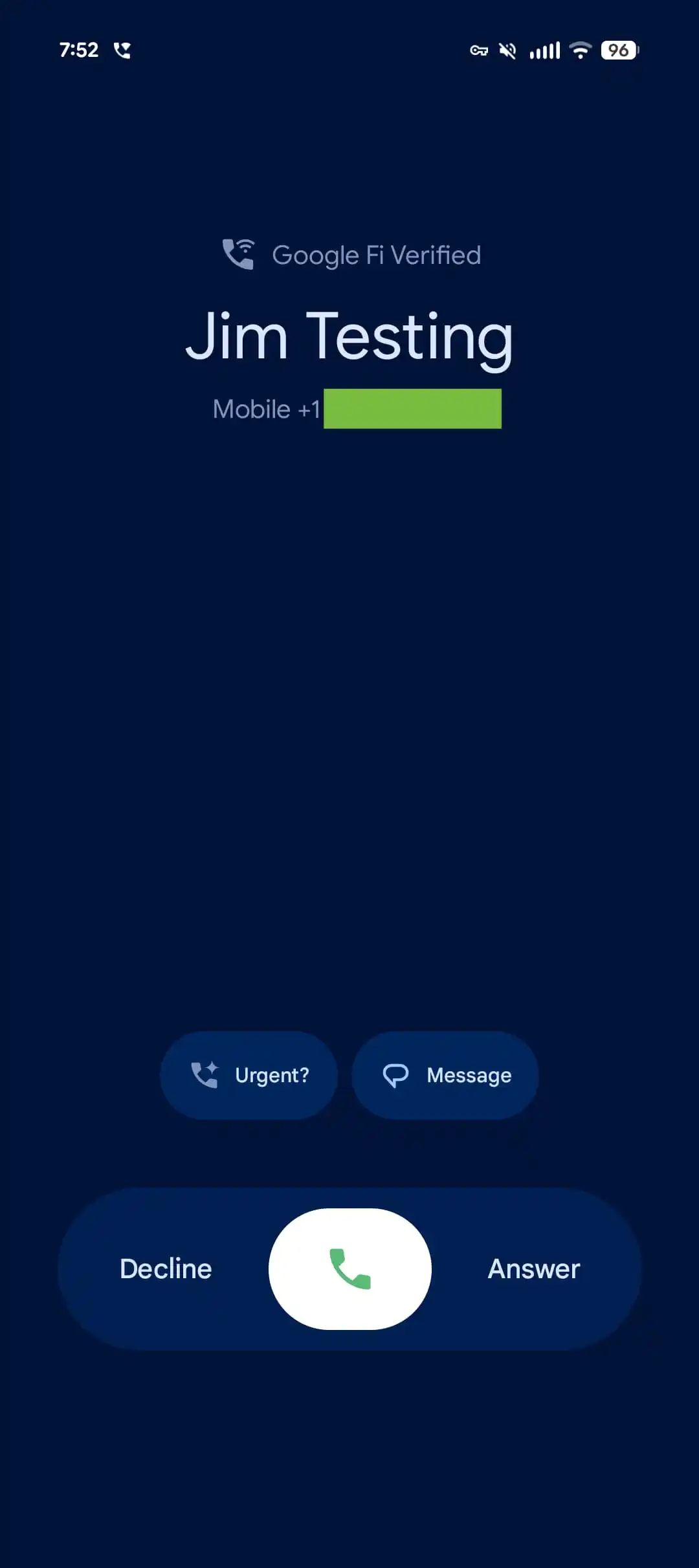 Material 3 Expressive style call screen