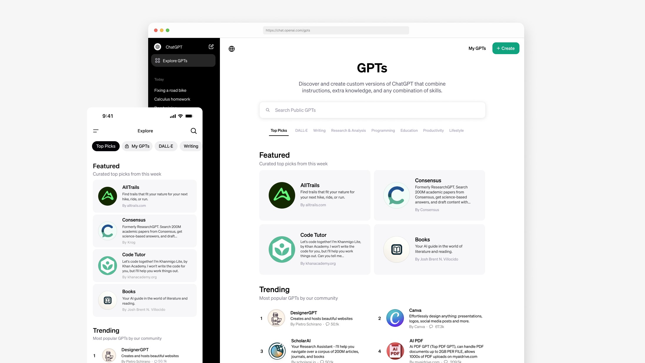 OpenAI запустила магазин чат-ботов и новый тариф для команд: GPT Store и ChatGPT Team