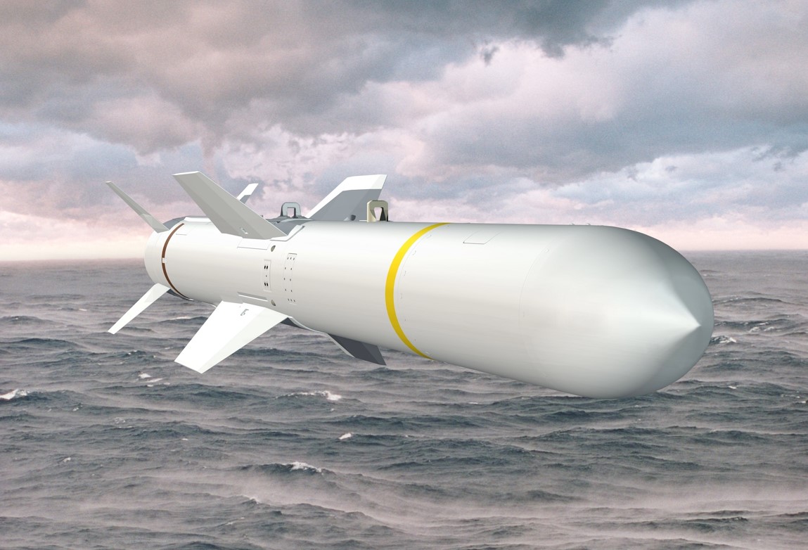 Illustration of the Harpoon rocket