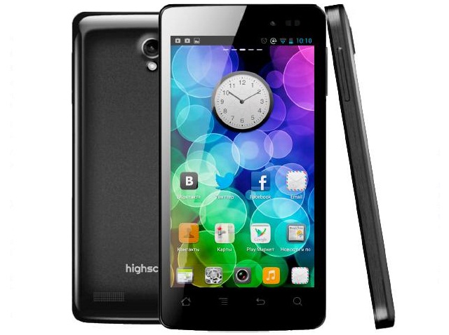 Смартфон Highscreen Omega Q с  4.5-дюймовым IPS-дисплеем 960х540 
