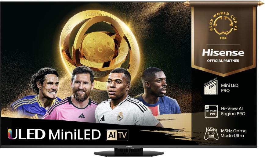Hisense U8Q Mini LED телевізор в Європі