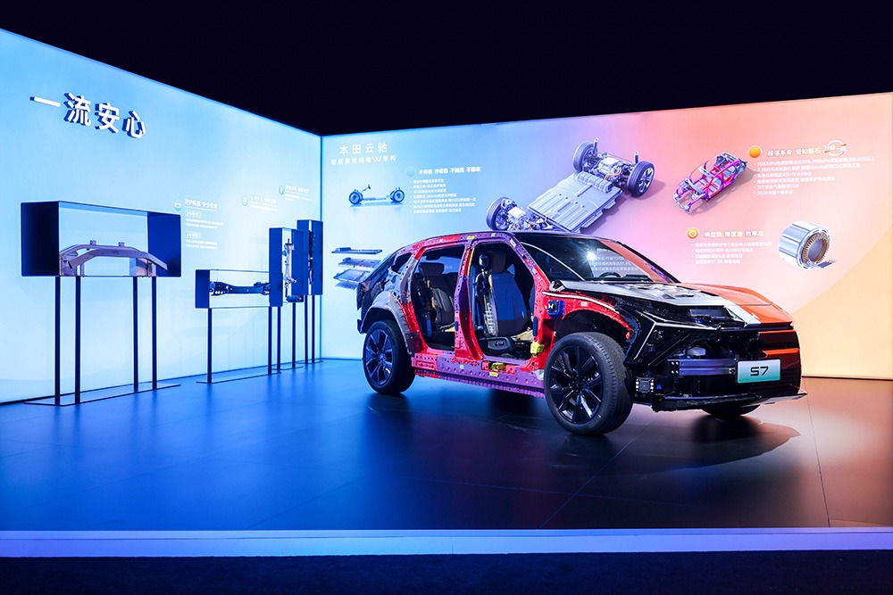 Intérieur de la Honda S7