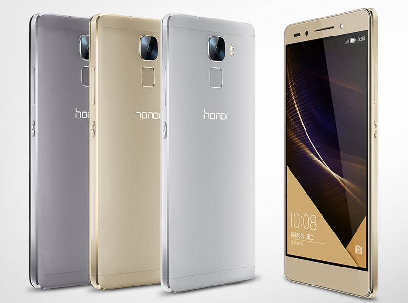 Флагманский смартфон Honor 7 с металлическим корпусом и 8-ядерным Kirin 935