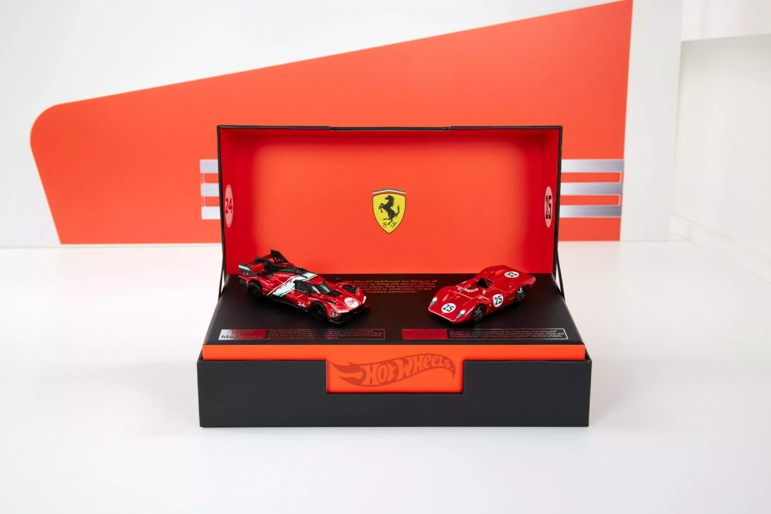 Ferrari Heritage models from Hot Wheels