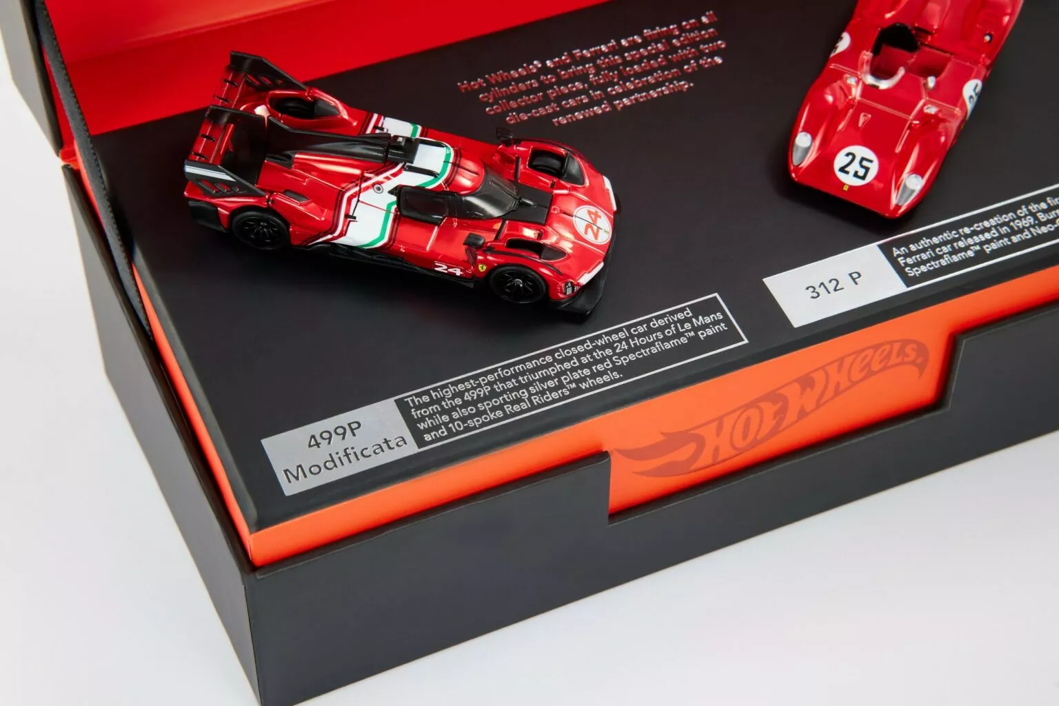 Ferrari Heritage packaging from Hot Wheels