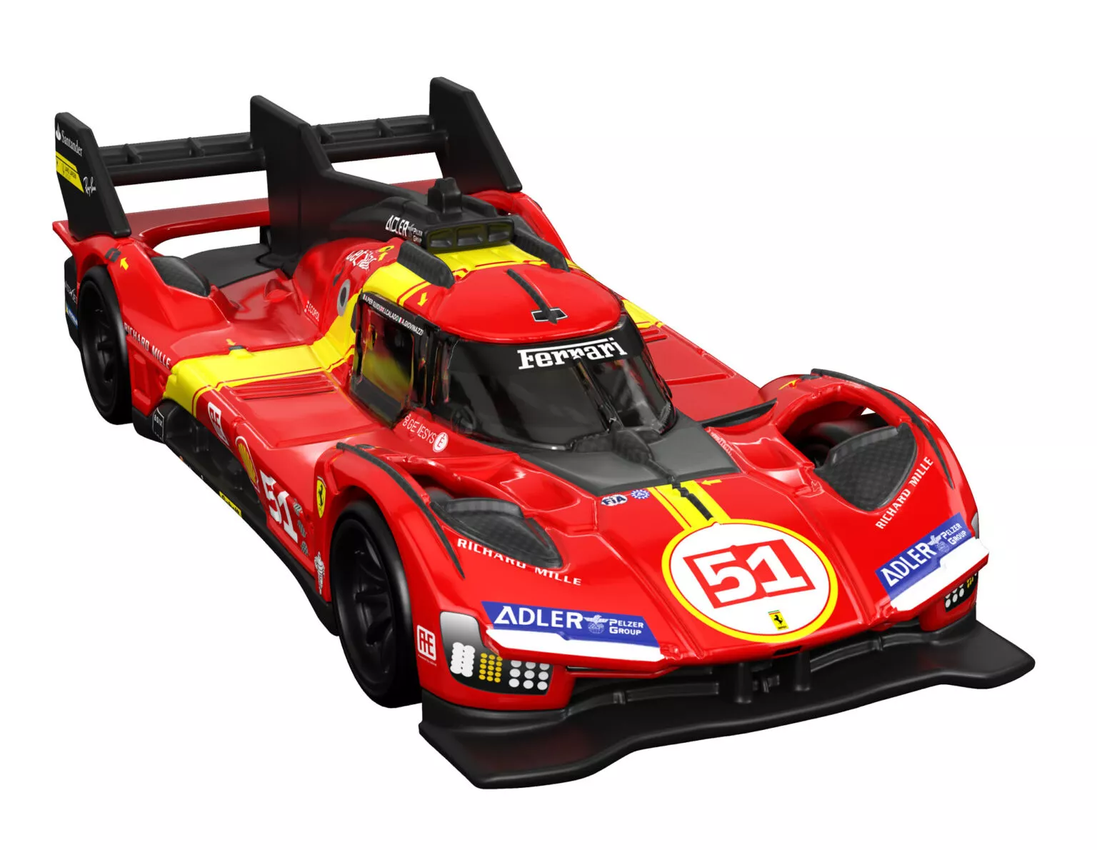 Radio-controlled model Ferrari by Hot Wheels