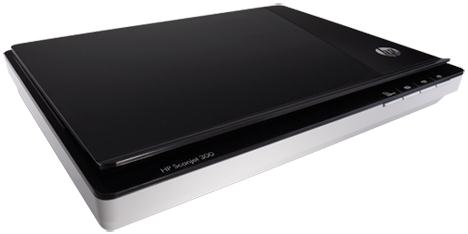 Сканер HP Scanjet 300, сканирующий страницу за 10 секунд