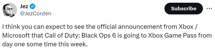 Microsoft “случайно” подтвердила выход Call of Duty: Black Ops 6 в сервисе Xbox Game Pass-3