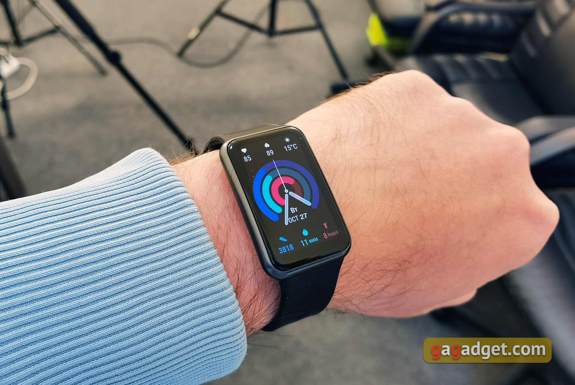Обзор Huawei Watch Fit: виртуальный тренер на запястье