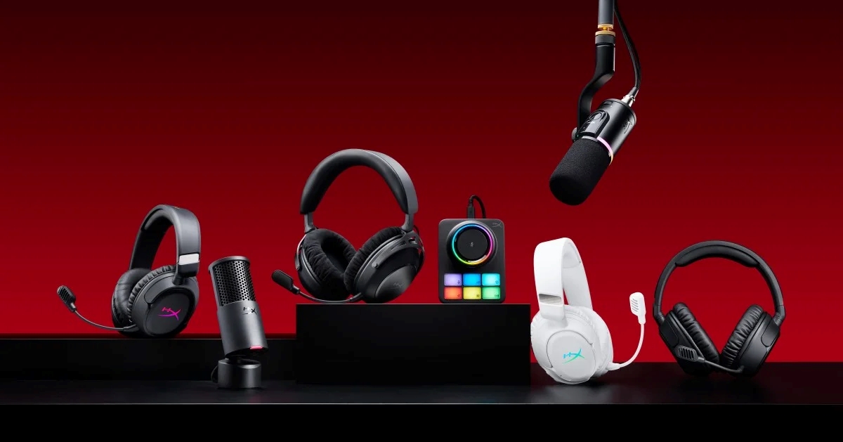 Нові ігрові гаджети HyperX