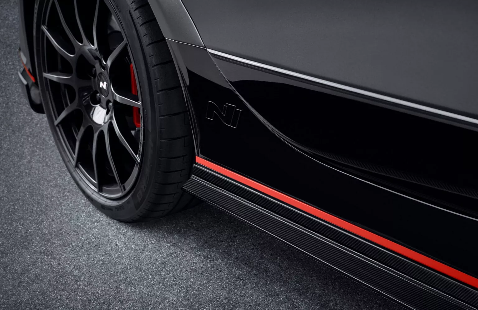 Hyundai Ioniq 6 N - carbon parts