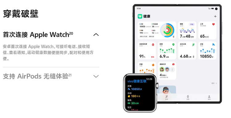 Vivo X Fold 5 Écran