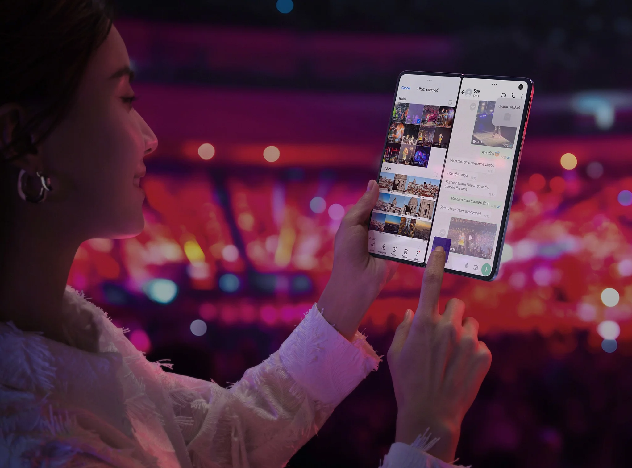 Smartphone pliable OPPO Find N5