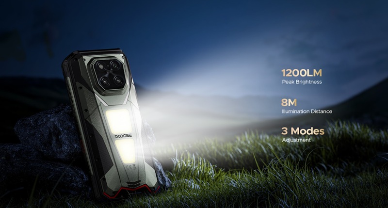 Doogee V Max LR захищений смартфон з лазерним далекоміром