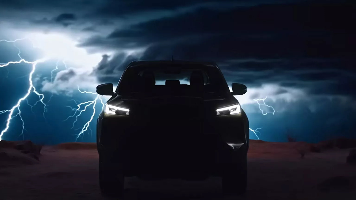 Тизер нового Toyota Hilux 1