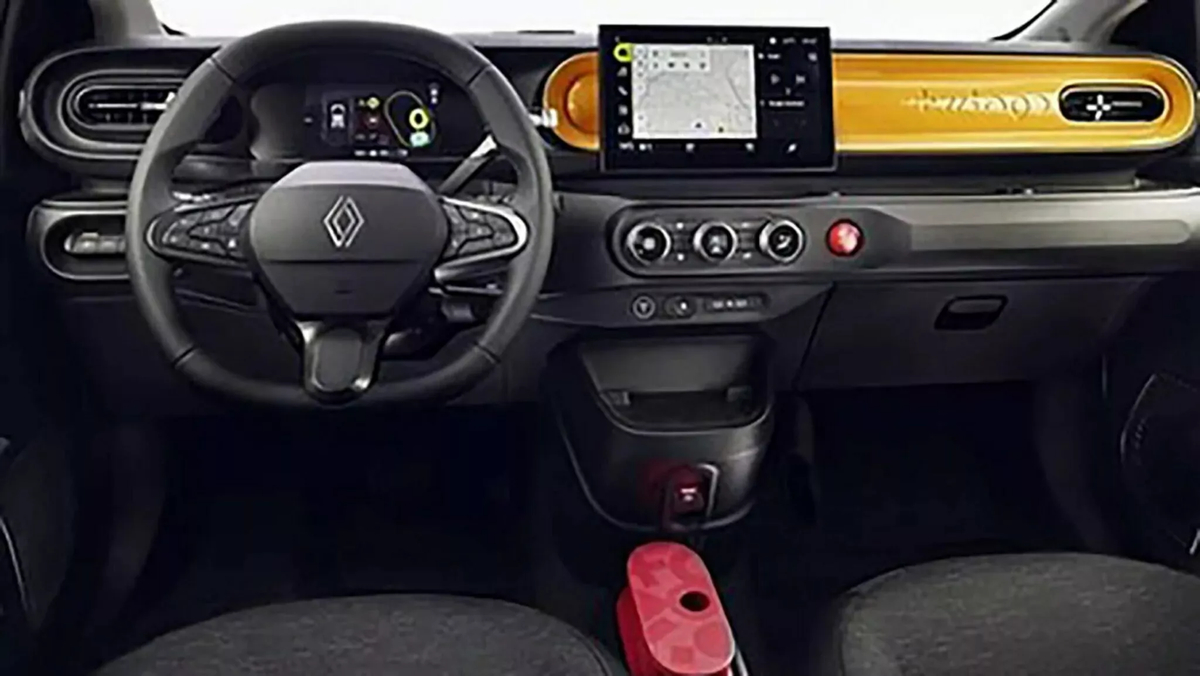 Интерьер Renault Twingo четвертого поколения