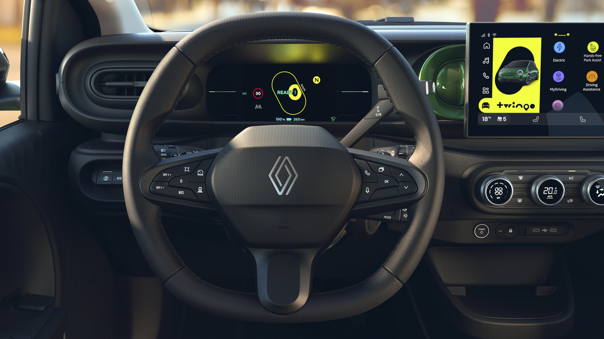 Деталі Renault Twingo E-Tech