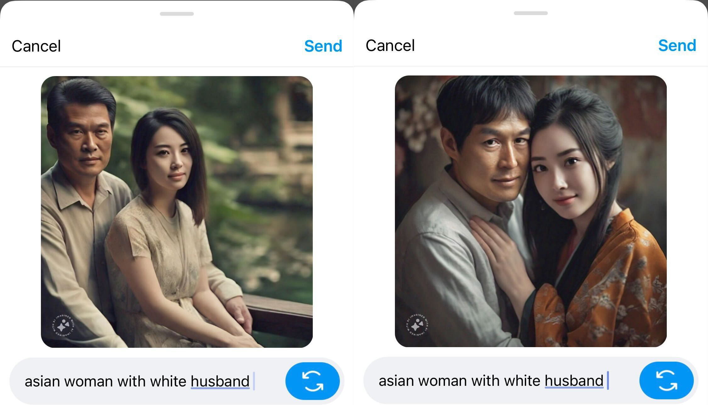 Meta AI a du mal à générer des images de personnes de races différentes-3