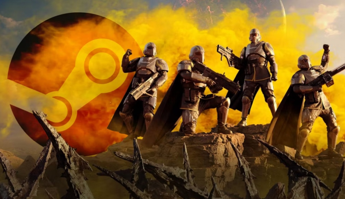 Co-operative shooter Helldivers 2 topped Steam's weekly sales chart, overtaking Palworld in the process