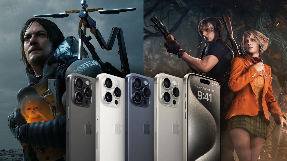 Нова ера мобільного геймінгу: iPhone 15 Pro та iPhone 15 Pro Max зможуть запускати нативні версії Death Stranding, Resident Evil Village, рімейку Resident Evil 4 та Assassin's Creed Mirage, ідентичні консольним версіям