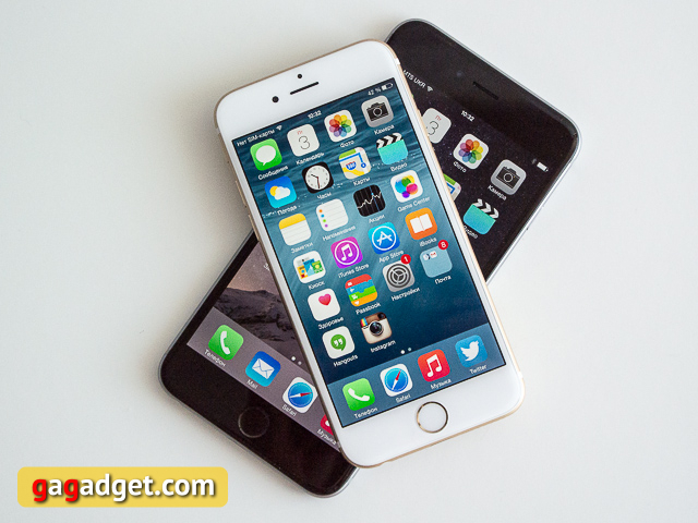 Обзор iPhone 6 и 6 Plus