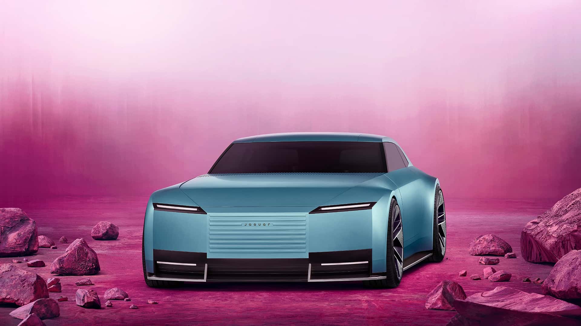 Jaguar Type 00 Concept передній вигляд