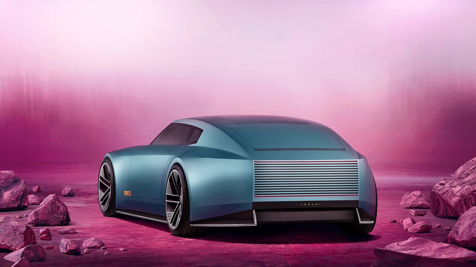 Jaguar Type 00 Concept вид ззаду