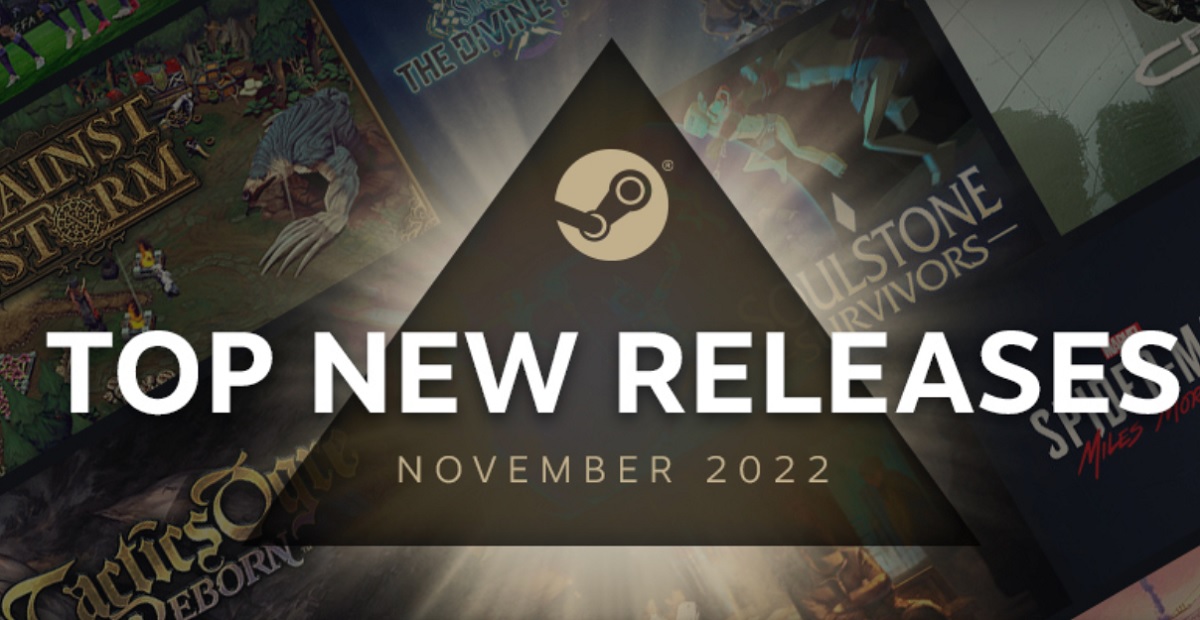 Valve has published a list of the most popular and profitable releases in November on Steam