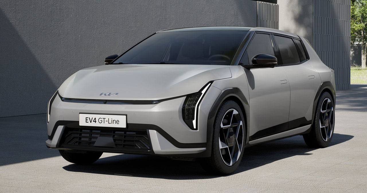 Kia EV4 at the Žilina plant