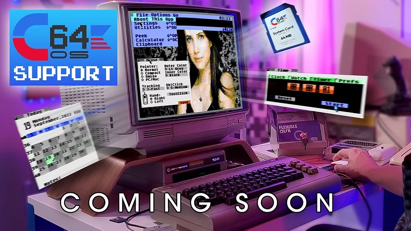 Interface du Commodore 64 Ultimate