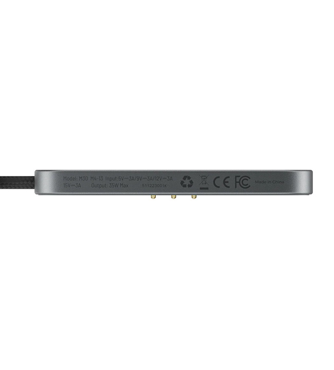 Kuxiu M30 with charging cable
