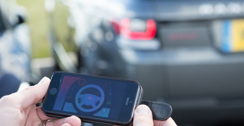 Прототип Land Rover с дистанционным управлением при помощи смартфона (видео)-2