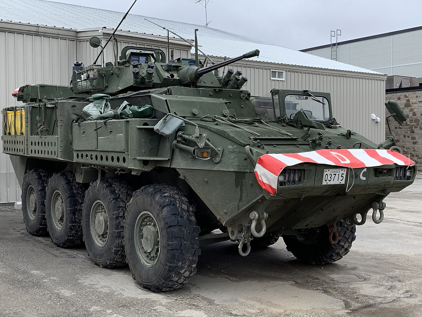 Канадський LAV 6. Ілюстрація