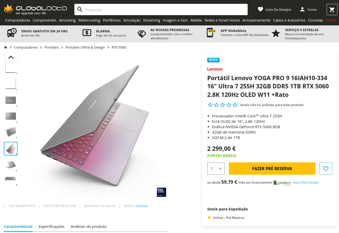 Lenovo Yoga Pro 9 RTX 5060 leaked image 1