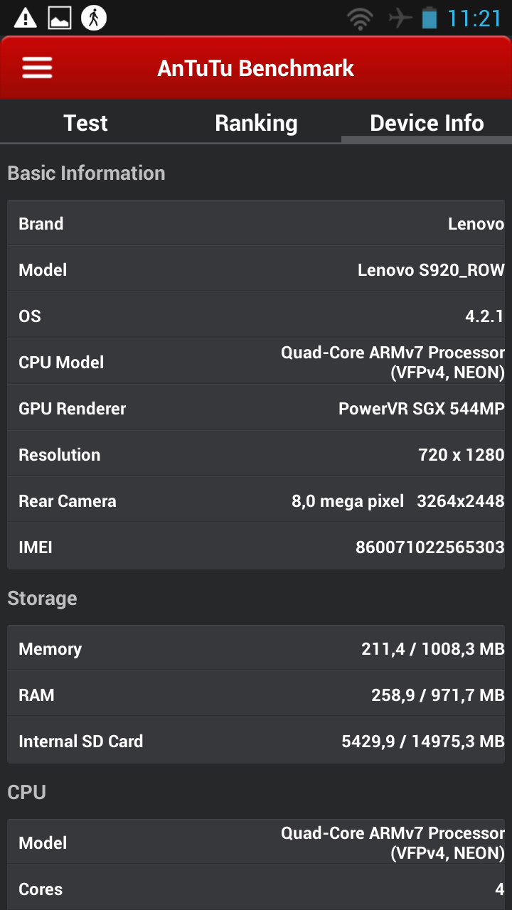 Беглый обзор Lenovo s920-19