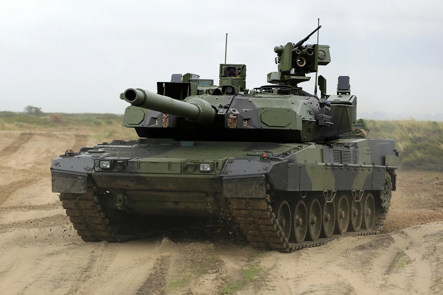 Ілюстрація танка Leopard 2 від KNDS