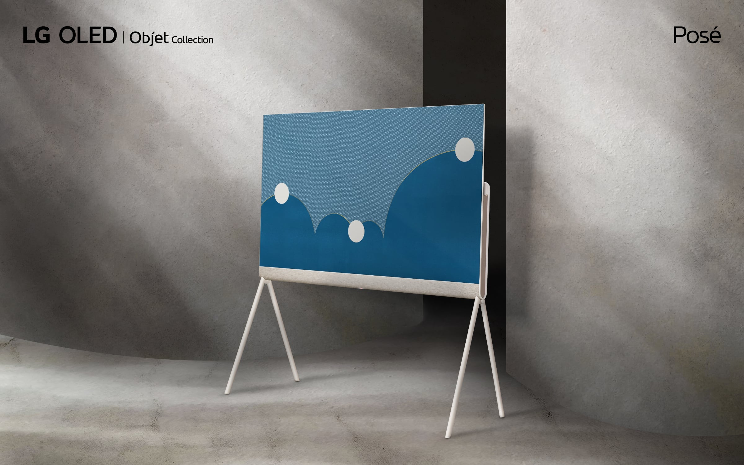 The Posé is LG’s new lifestyle OLED TV