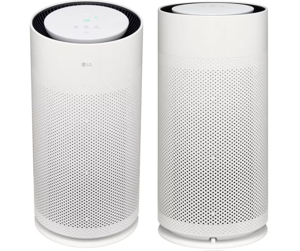 Очищувач повітря LG PuriCare AeroHit в дії