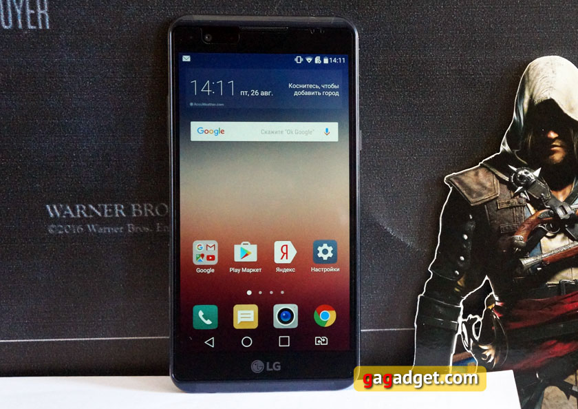 Обзор выносливого смартфона LG X Power