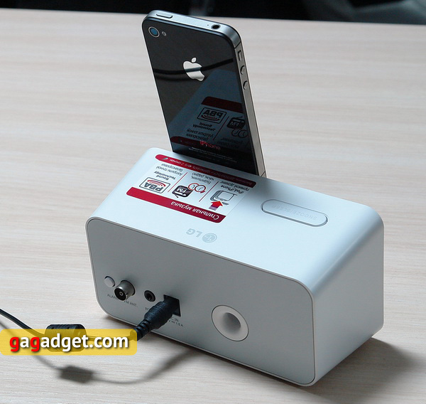 Беглый обзор док-станции LG ND1520, предназначенной для iPhone-6