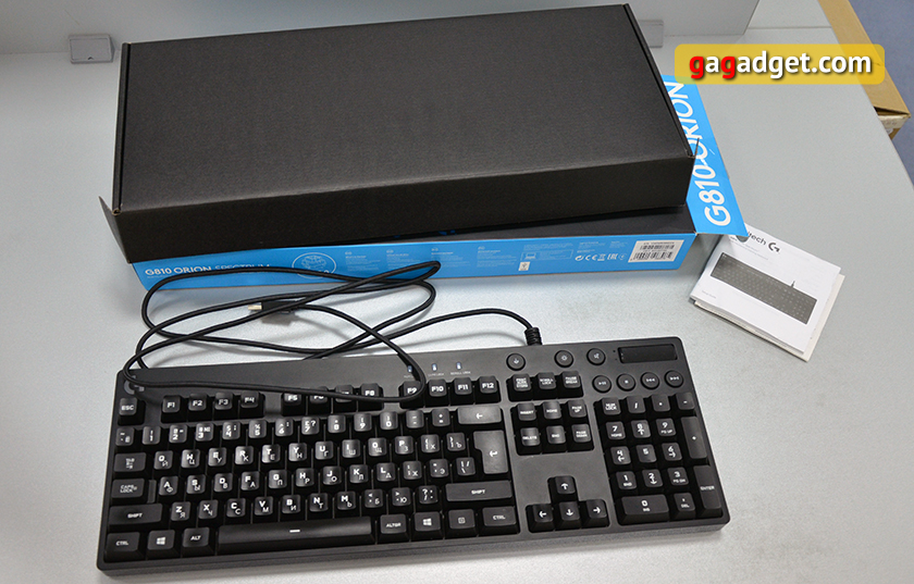 Обзор механической геймерской клавиатуры Logitech G810 Orion Spectrum-3