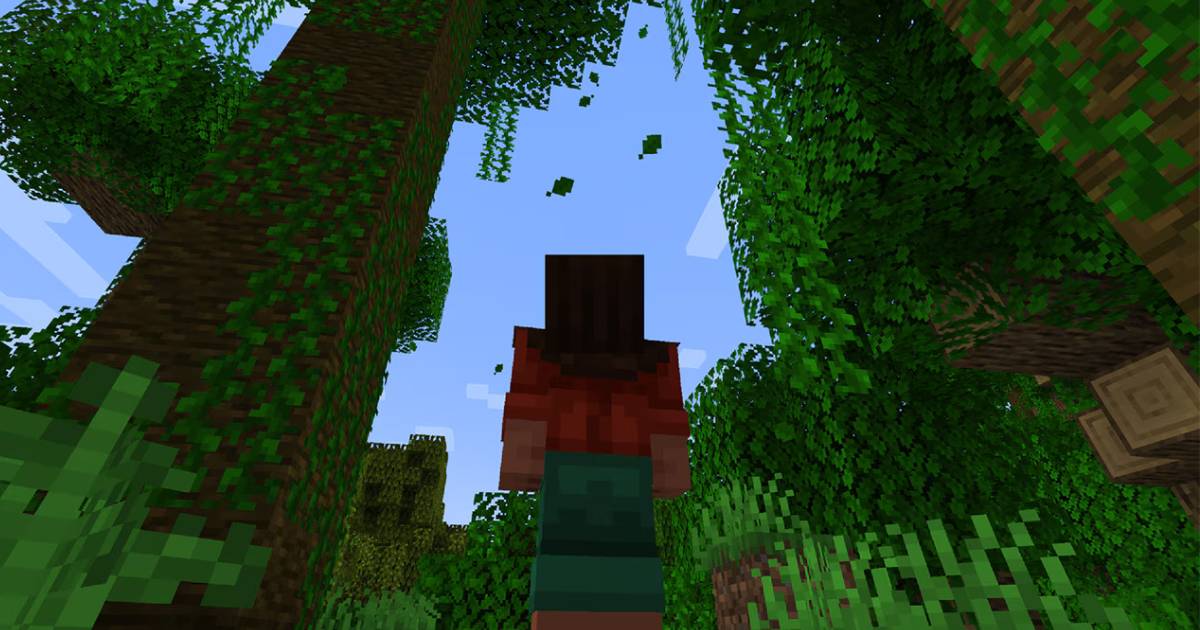 Minecraft landscape with new atmospheric elements