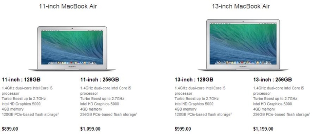 Косметическое обновление ультрабуков Apple MacBook Air-2