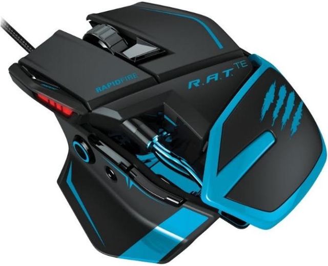 Mad Catz R.A.T. TE: "грызун" для киберспортсменов с разрешением 8200 DPI