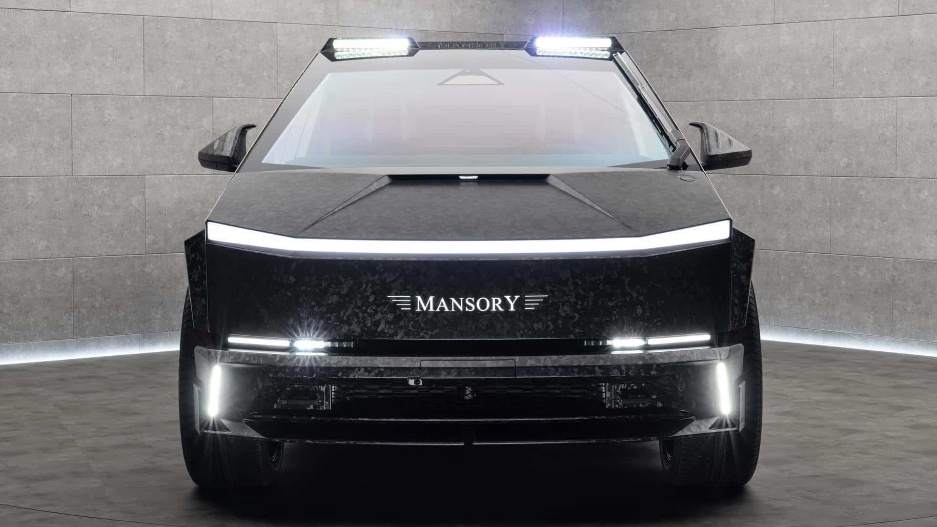Mansory Elongation Tesla Cybertruck Вид збоку
