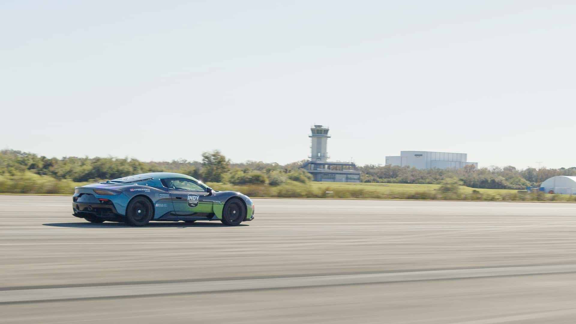 Maserati MC20 on the move