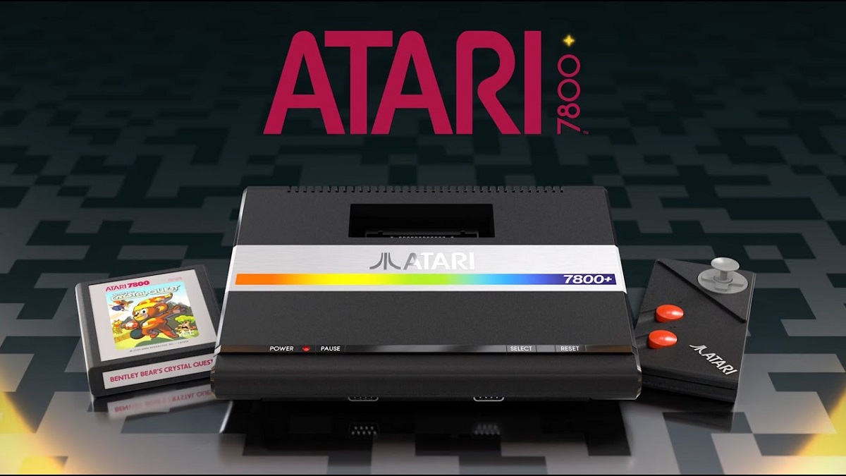 Для тих, кого мучить ностальгія: анонсовано вихід ретро-консолі Atari 7800+ з підтримкою оригінальних картриджів і HDMI-портом
